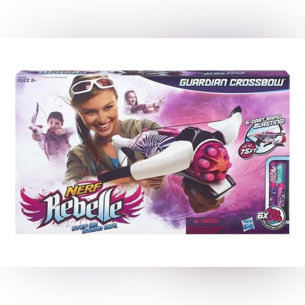 Nerf Rebelle Guardian Crossbow Revolver Blaster